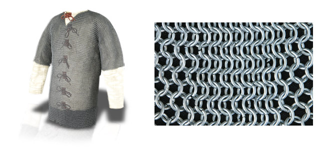 Chainmail Haubergeon, Page Grade