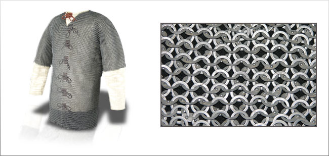 Chainmail Haubergeon, Baron Grade