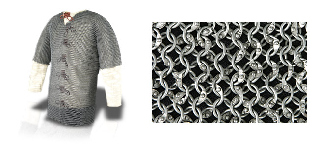 Chainmail Haubergeon, Knight Grade