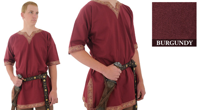 Viking Shirt, Burgundy