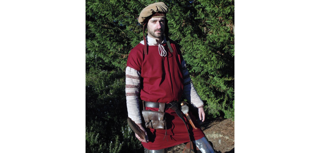 Celtic / Medieval Tunic - Maroon