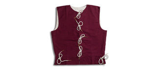 Men's Waistcoat - Maroon