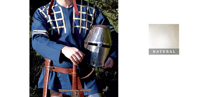 Medieval Men's Shirt - Natural-Special Closout Price