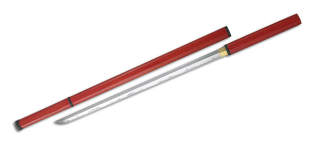 Zatoichi Stick/Sword, Red Saya