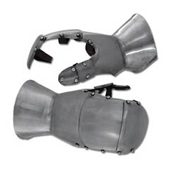 Milanese Gauntlets (Pair), 16G