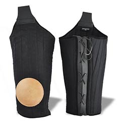 Crusader Upper Leg Padding, Black
