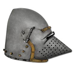 Houndskull Bascinet Helmet, 14G