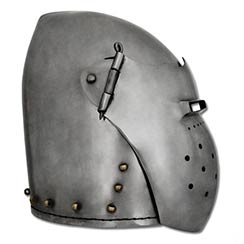 Great Fighting Bascinet Helmet, 14G