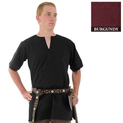 Medieval Tunic, Burgundy