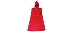 Medieval Hooded Cloak - Red-Special Closeout Price
