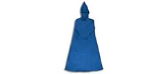 Medieval Hooded Cloak - Blue-Special Closeout Price