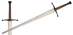 Synthetic Sparring Longsword - Silver Blade