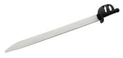 Synthetic Cutlass Sparring Sword - White Blade 