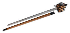 Basket-Hilt Backsword, Antiqued