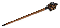 Basket-Hilt Backsword, Antiqued